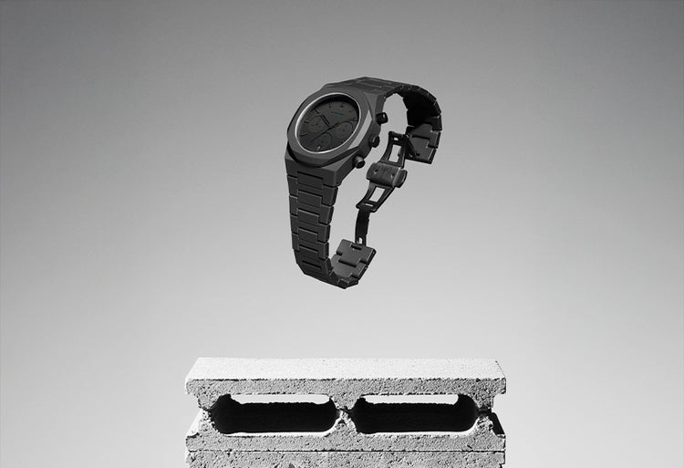 Montre Noire Luxe â Structure Polycarbon