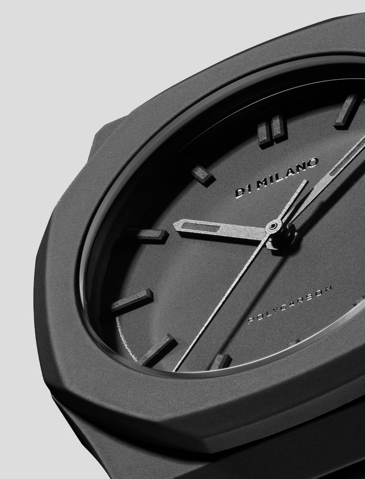 Montre Noire Luxe â Structure Polycarbon