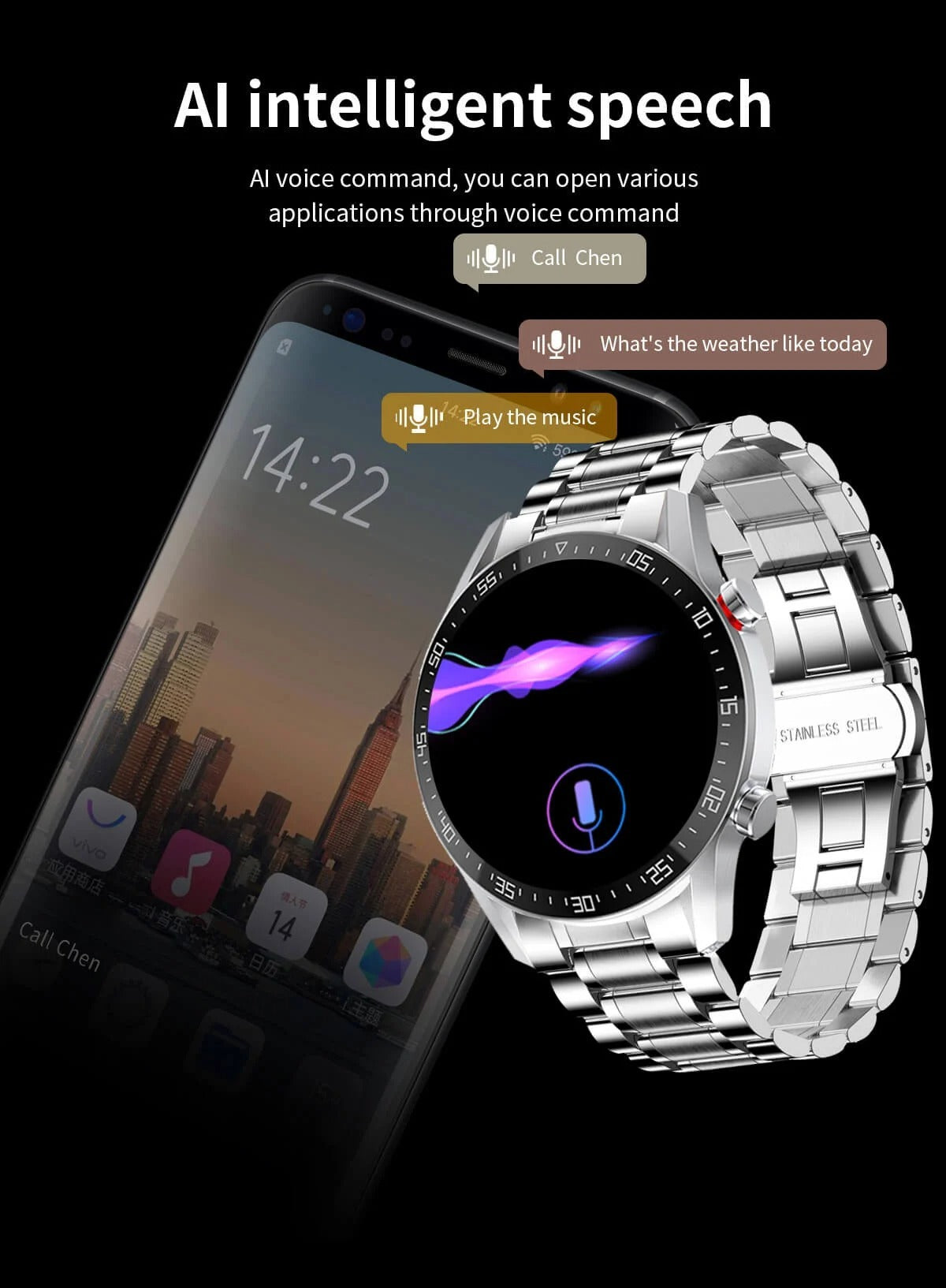 Montre Intelligente Haut de Gamme