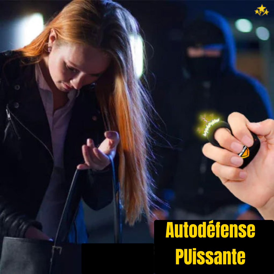 Bague Autodéfense Électrique