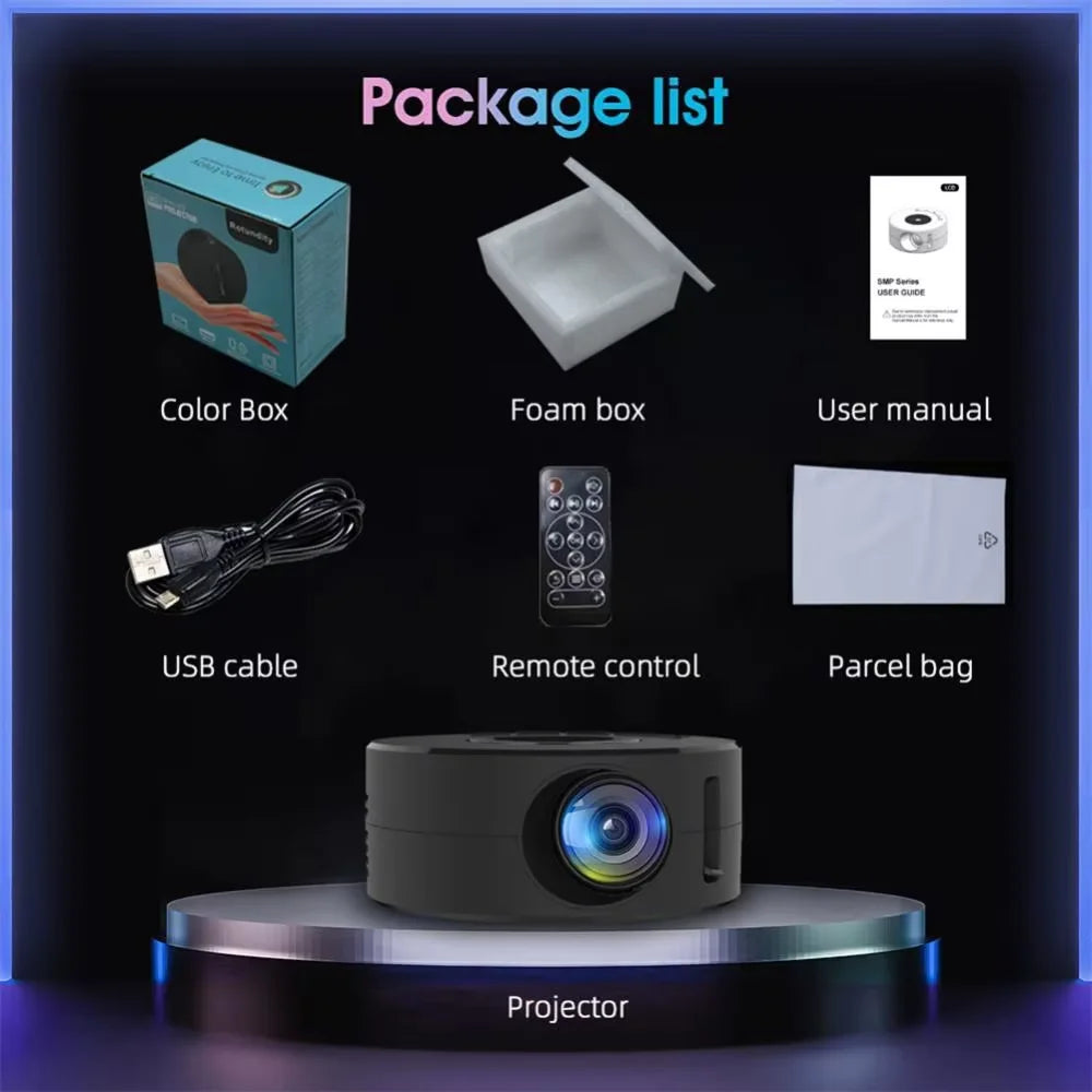 CinePocket™ – Votre cinéma portable à la maison