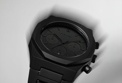 Montre Noire Luxe – Structure Polycarbon