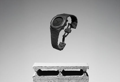 Montre Noire Luxe – Structure Polycarbon