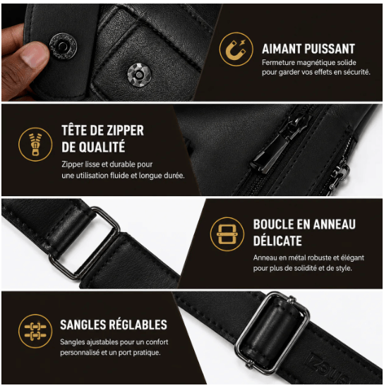 SecureCross™ – Le sac qui protège vos essentiels avec style