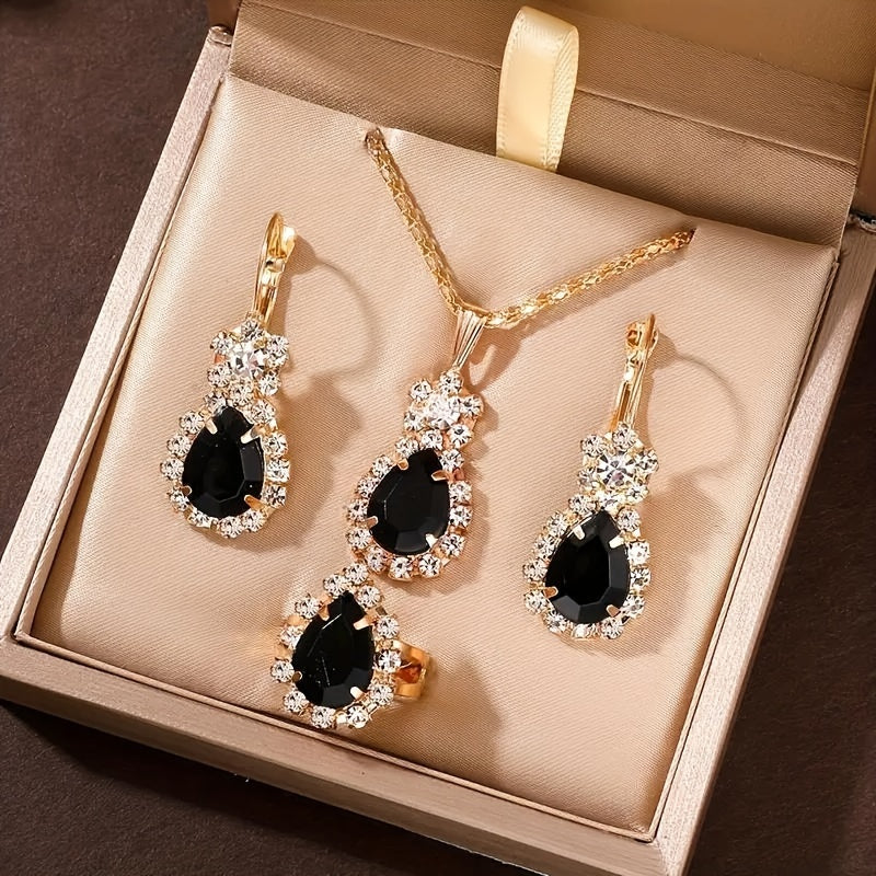 Ensemble montre et bijoux à quartz