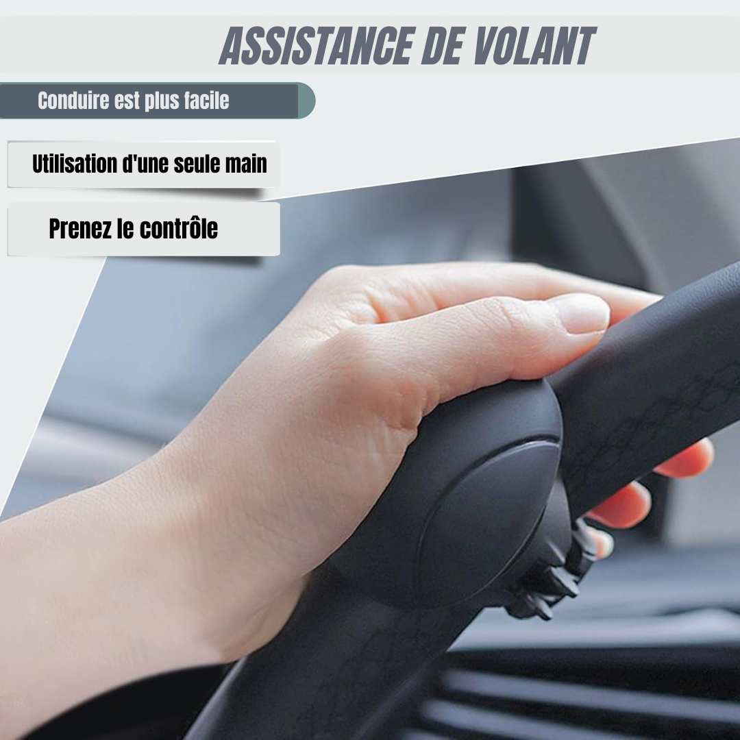 Boule d'appoint pour volant de voiture à 360°