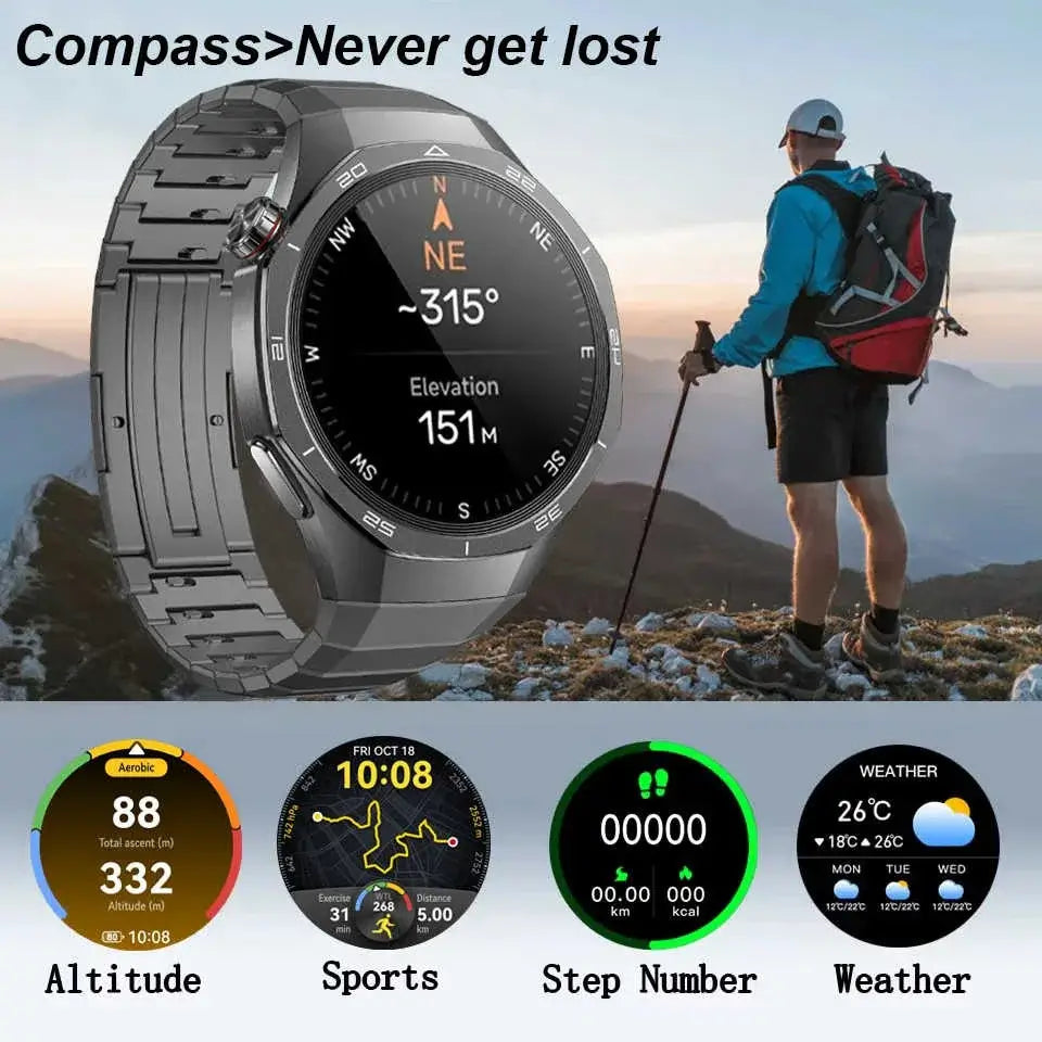SK40 Smart Watch — Restez Joignable Sans Sortir Votre Téléphone