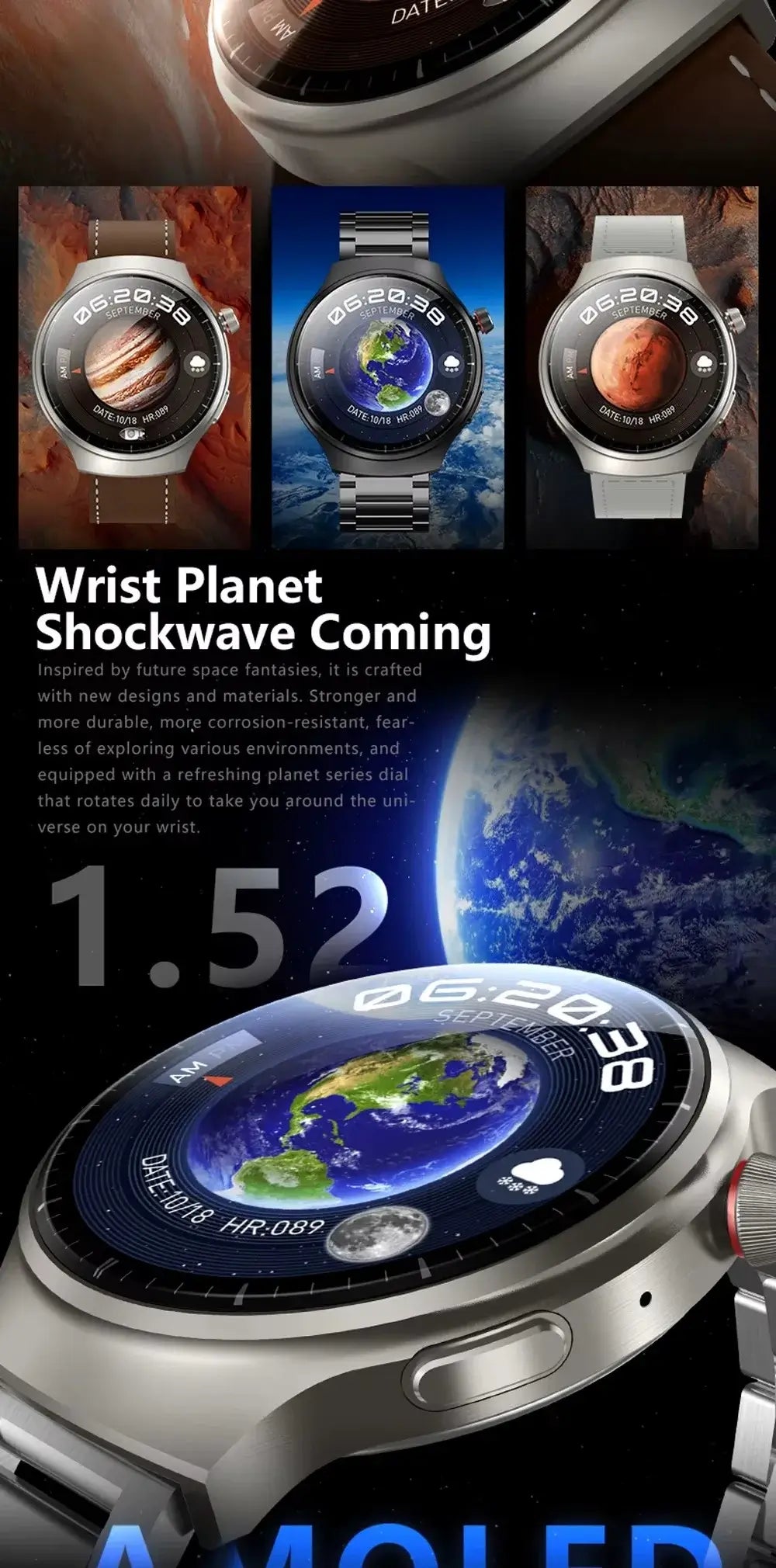 SK40 Smart Watch — Restez Joignable Sans Sortir Votre Téléphone