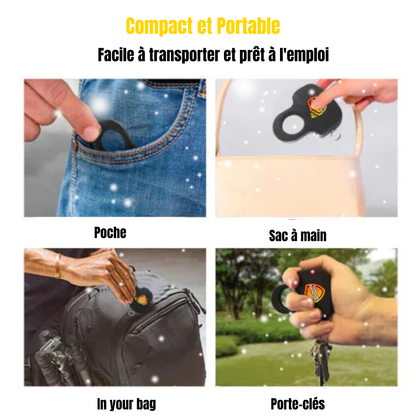 Bague Autodéfense Électrique